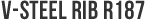 V-STEEL RIB R187